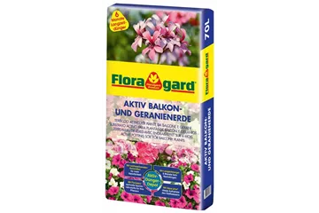 Floragard Aktiv Balkon- und Geranienerde 70l