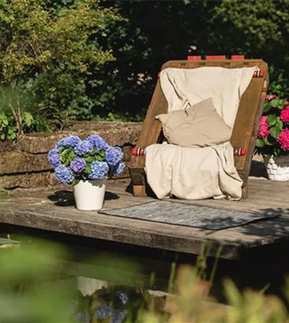 Die grüne Oase: die Terrasse in einen Garten verwandeln