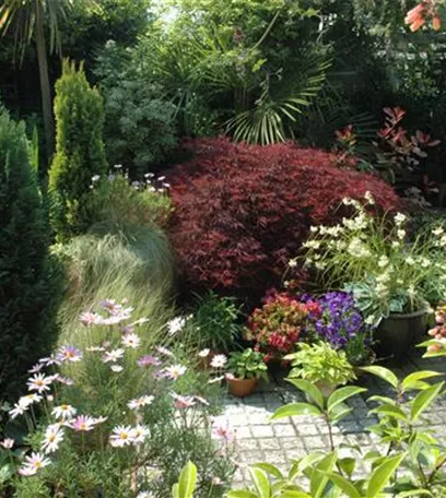 Die Terrasse als Garten - eine grüne Oase